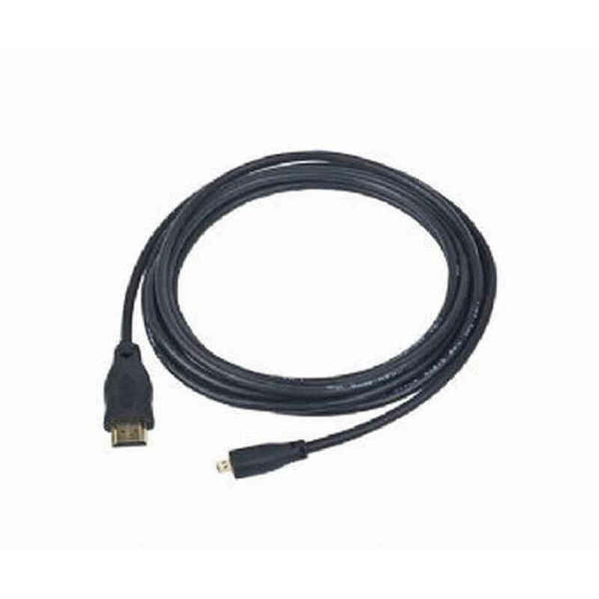 Afbeeldingen van HDMI to Micro HDMI Cable GEMBIRD CC-HDMID-6 Black