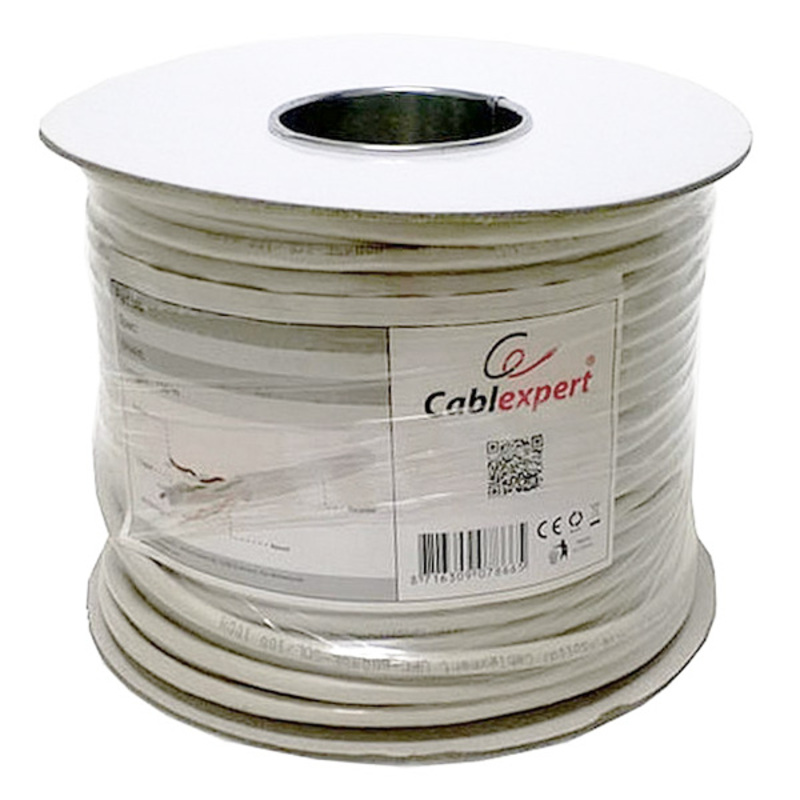 CAT 6 UTP Cable GEMBIRD UPC-6004SE-SOL/100 (100 m) Coil Grey