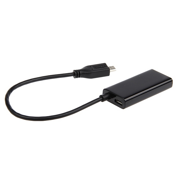 Adaptateur Micro USB vers HDMI GEMBIRD A-MHL-002 Noir   