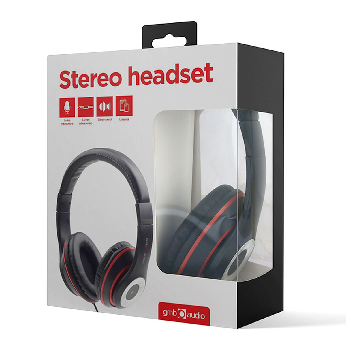 Picture of Headphones with Microphone GEMBIRD Los Angeles Black (Refurbished A)