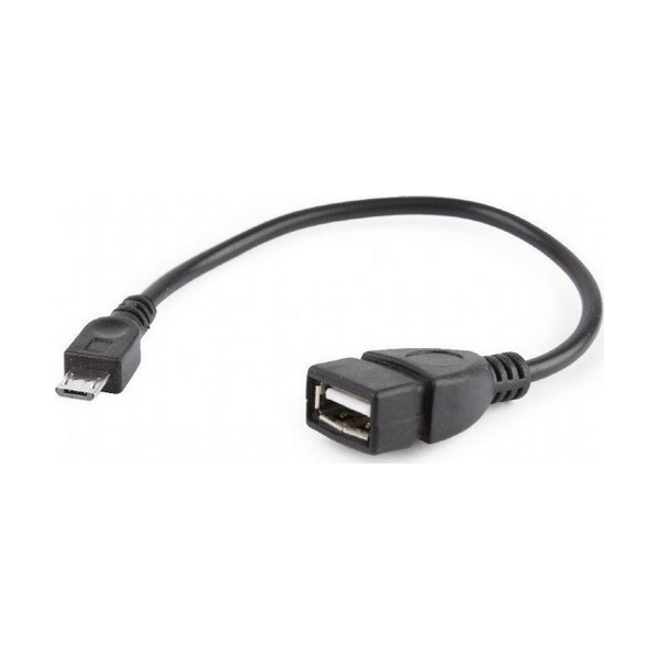 Cable Alargador USB GEMBIRD A-OTG-AFBM-03 (15 cm) Negro