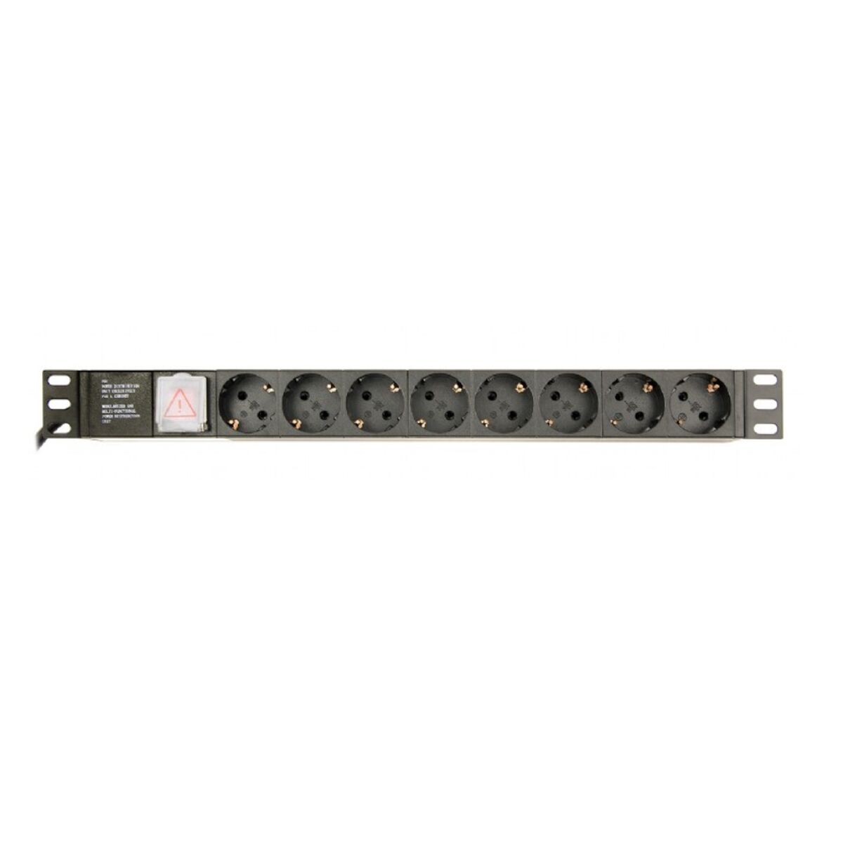 Afbeeldingen van Power Socket 8 Sockets with Switch GEMBIRD EG-PDU-014-C14 (3 m)