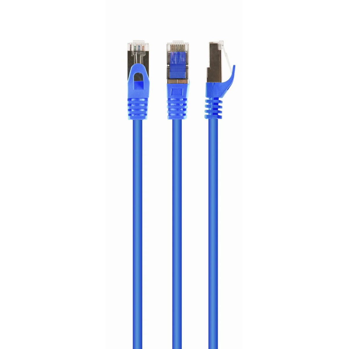 Câble Réseau Rigide FTP 6ème Catégorie GEMBIRD PP6A-LSZHCU-B-5M Bleu 5 m