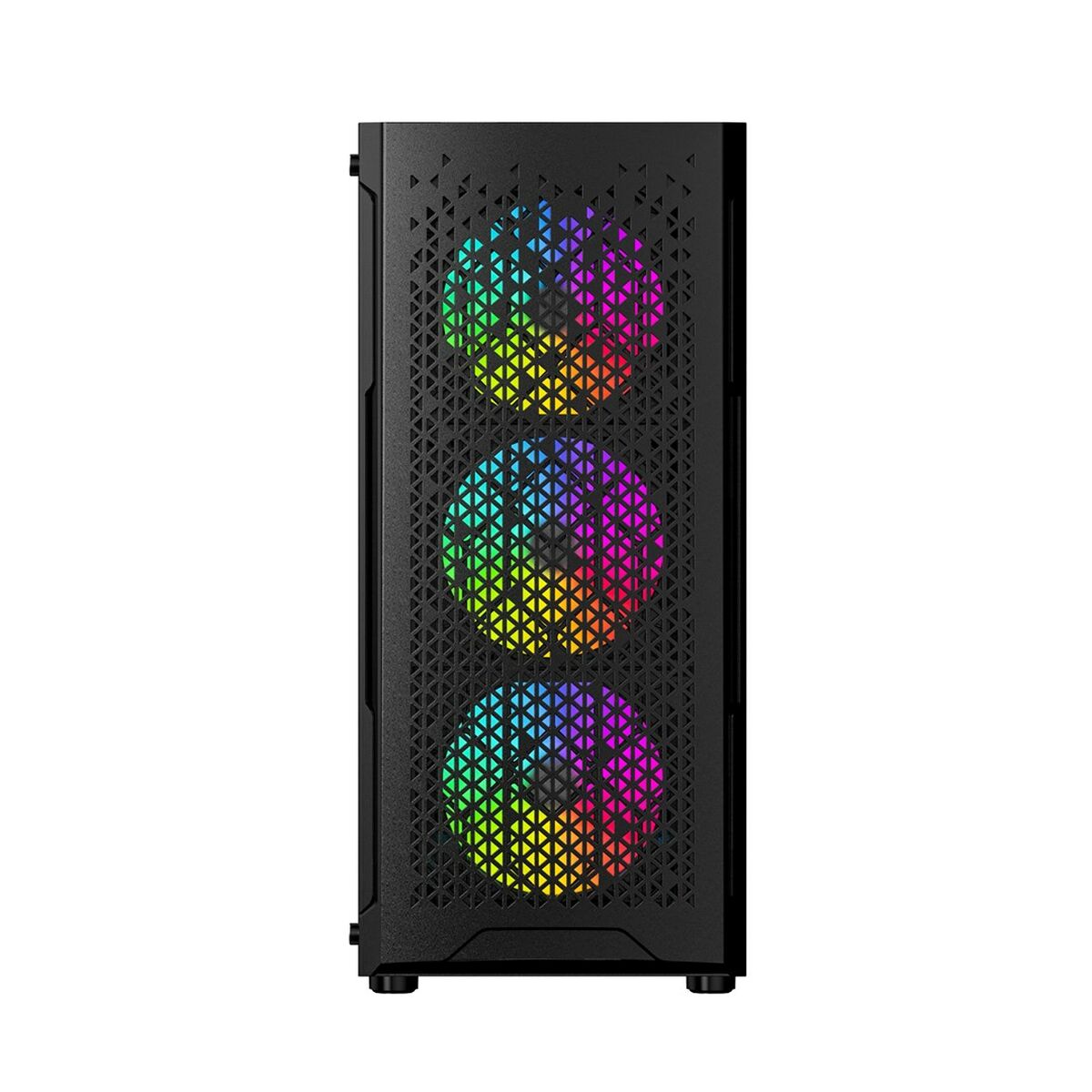 Afbeeldingen van ATX Semi-tower Box GEMBIRD CCC-FC-400X Black Multicolour