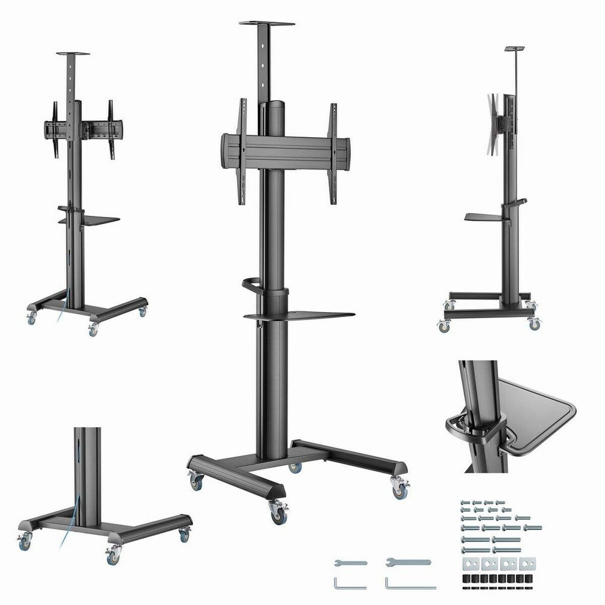 Afbeeldingen van Screen Table Support GEMBIRD TVS-70T-02 70" 37"