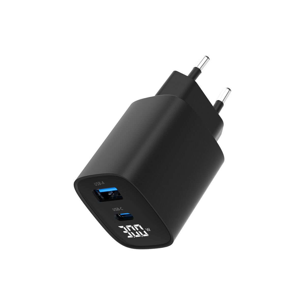 Image secondaire de Chargeur mural GEMBIRD TA-UC-PDQC30LCD-BK-01 Noir 30 W