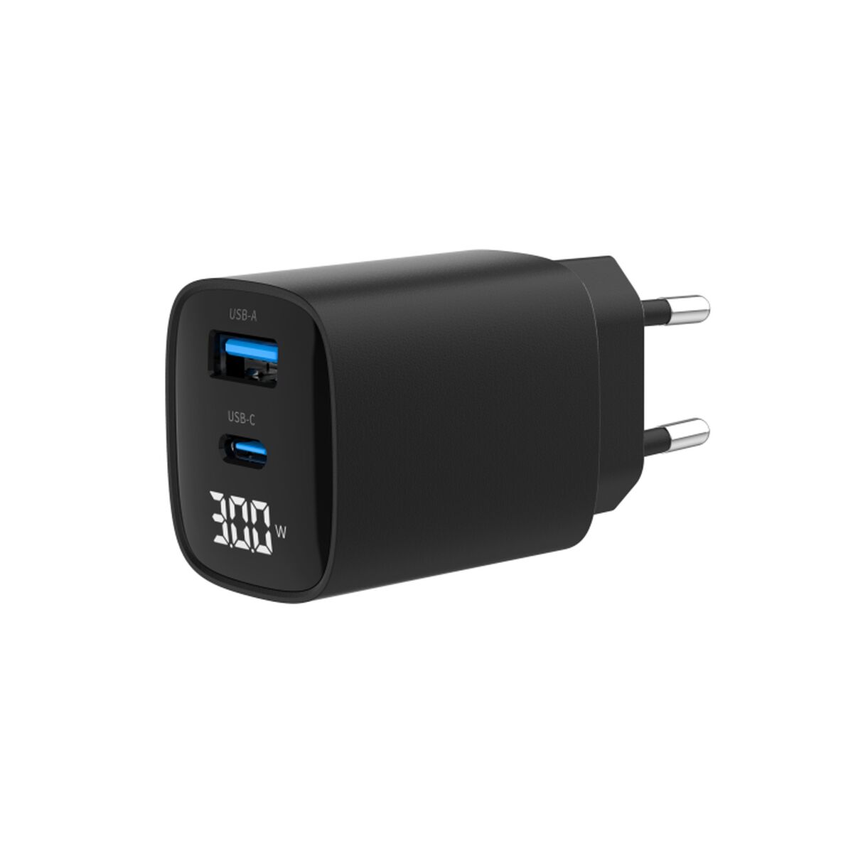 Chargeur mural GEMBIRD TA-UC-PDQC30LCD-BK-01 Noir 30 W