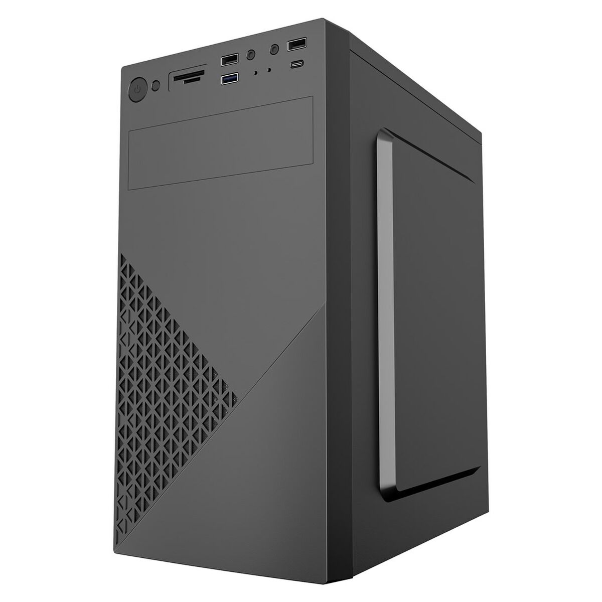 Afbeeldingen van ATX Semi-tower Box GEMBIRD CCC-FC-K170-600W Black