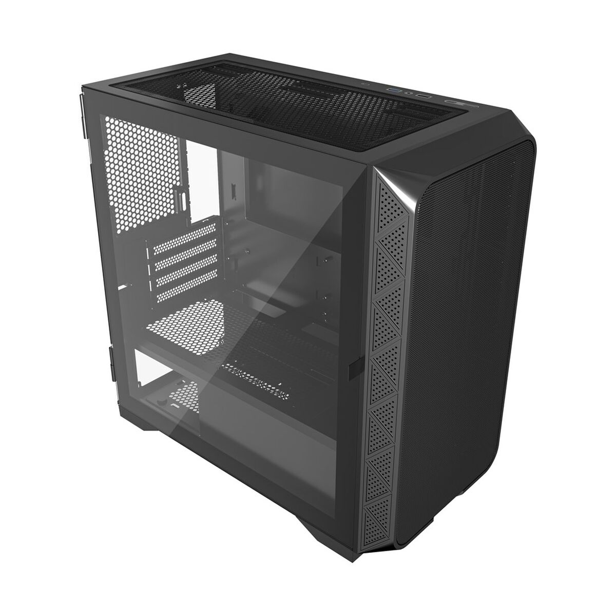 Afbeeldingen van ATX Semi-tower Box GEMBIRD CCC-FC-MK200 Black