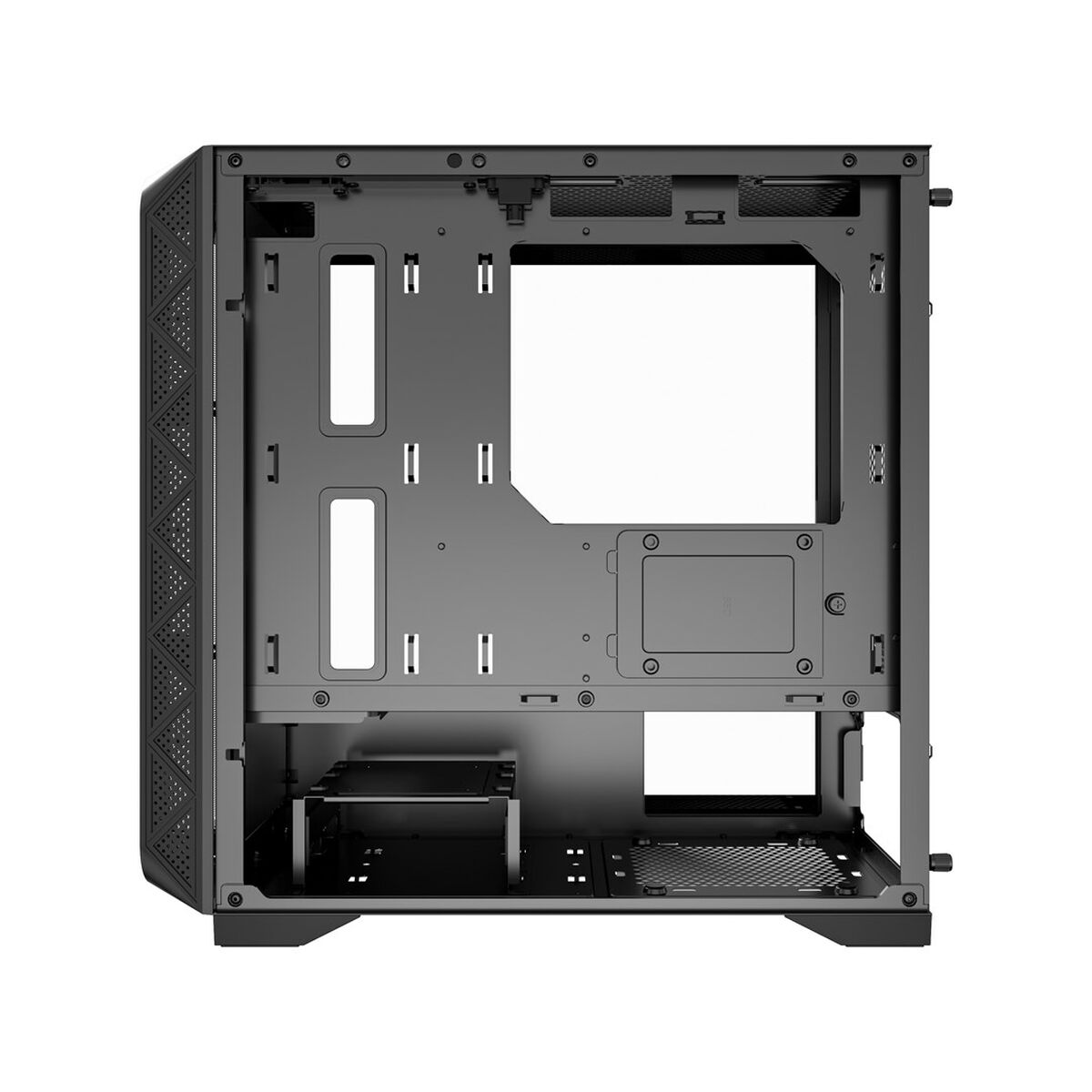 Afbeeldingen van ATX Semi-tower Box GEMBIRD CCC-FC-MK200 Black
