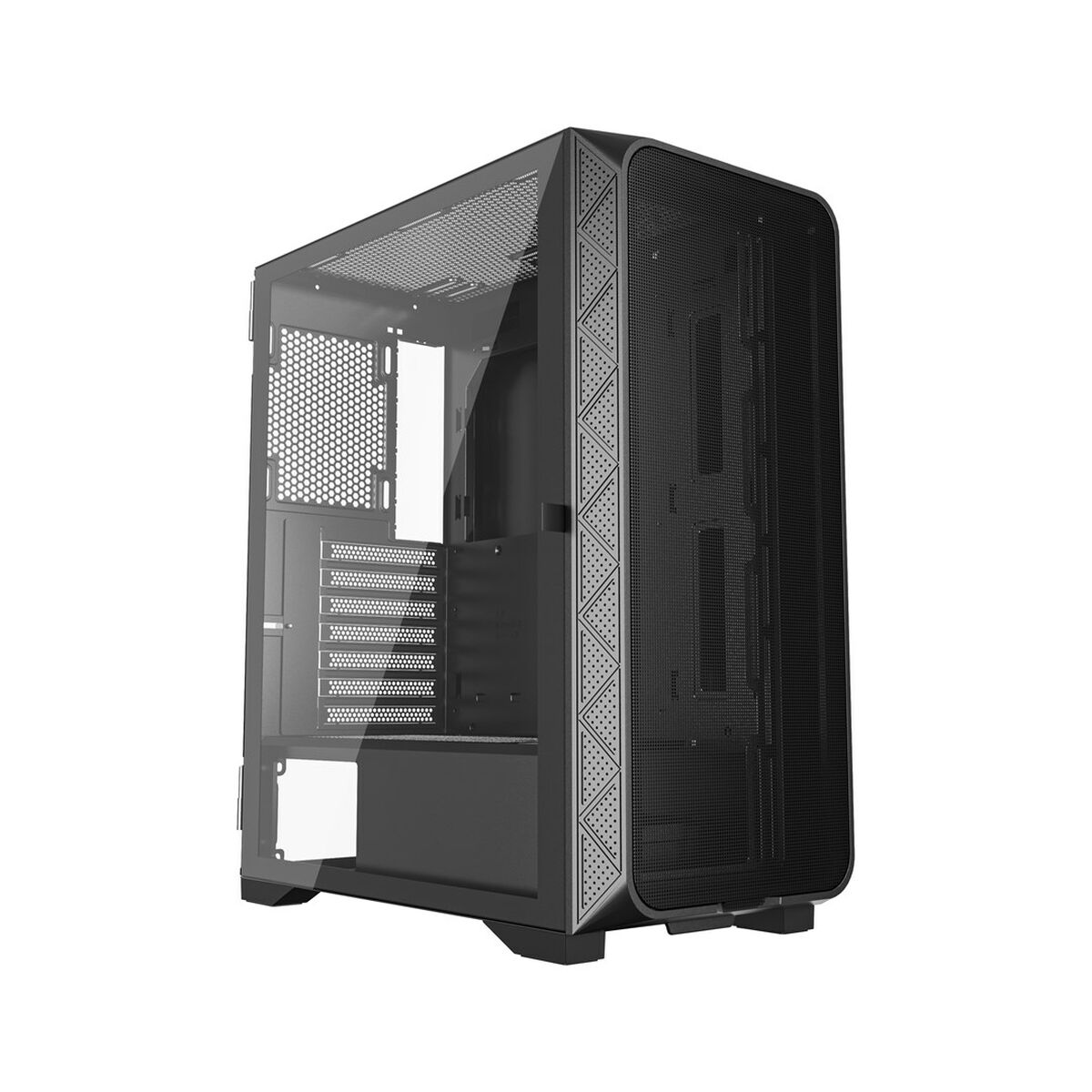 Afbeeldingen van ATX Semi-tower Box GEMBIRD CCC-FC-M200 Black