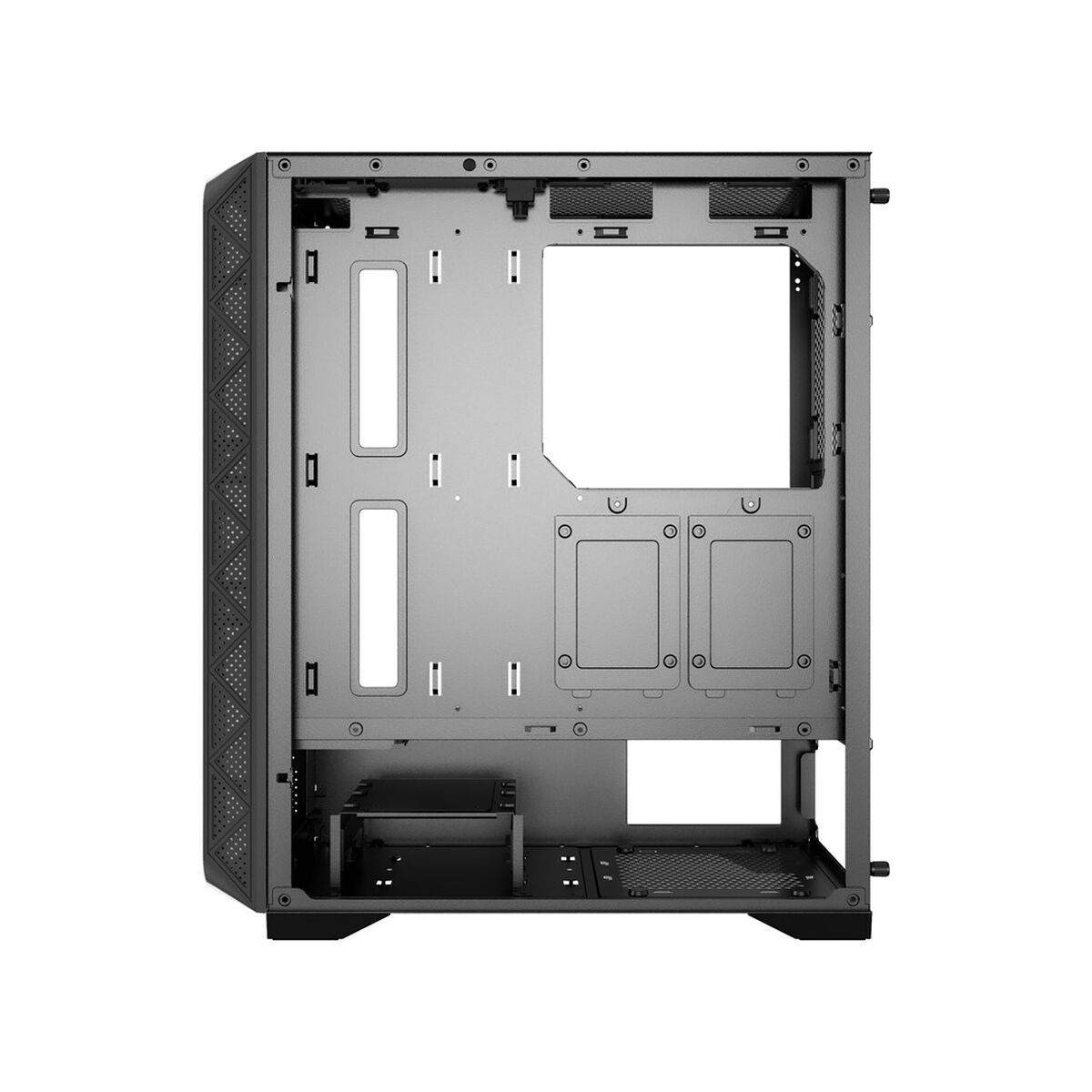 Afbeeldingen van ATX Semi-tower Box GEMBIRD CCC-FC-M200 Black