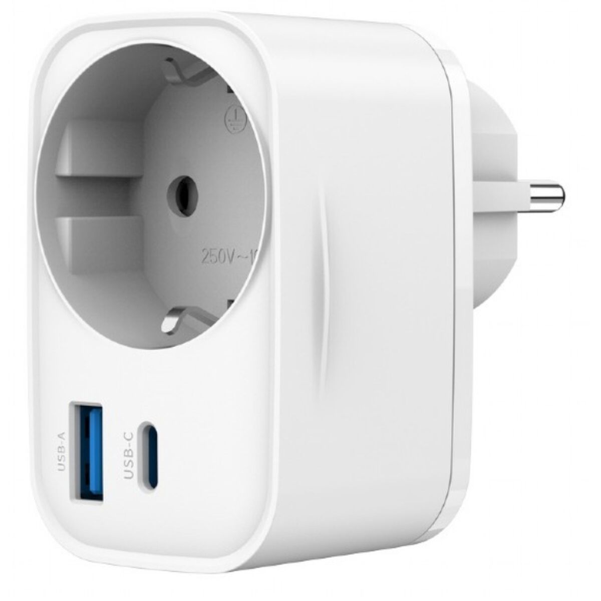 Chargeur mural GEMBIRD TA-ACPDQC20-01-W
