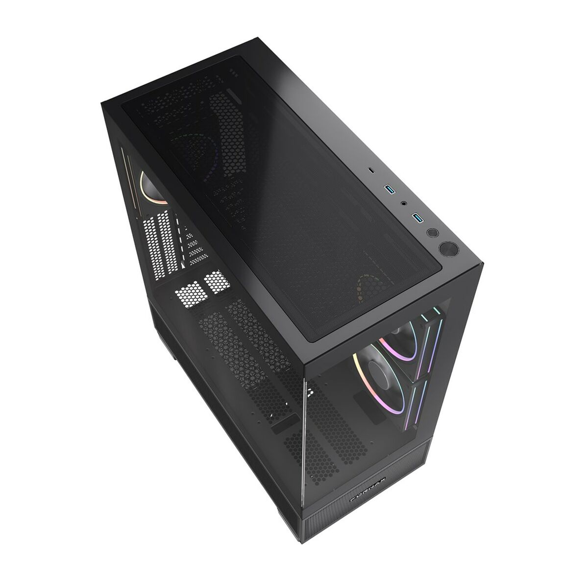Afbeeldingen van ATX Semi-tower Box GEMBIRD CCC-FC-X550 Black