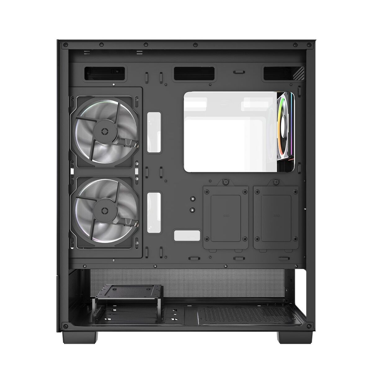 Afbeeldingen van ATX Semi-tower Box GEMBIRD CCC-FC-X550 Black
