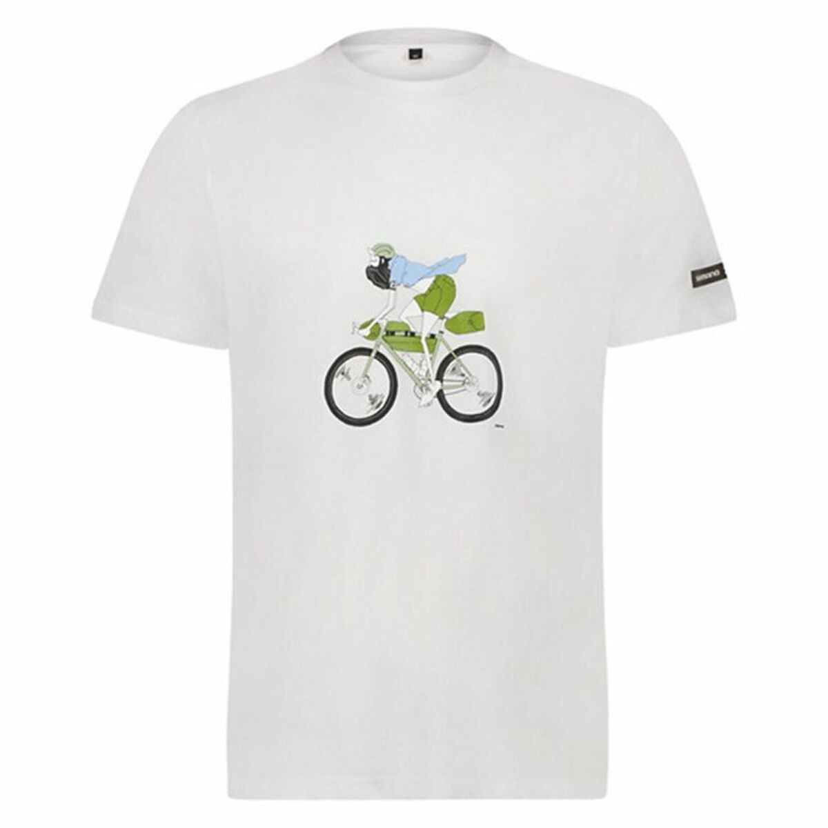 T-shirt à manches courtes homme Shimano Sentiero Ltd Blanc