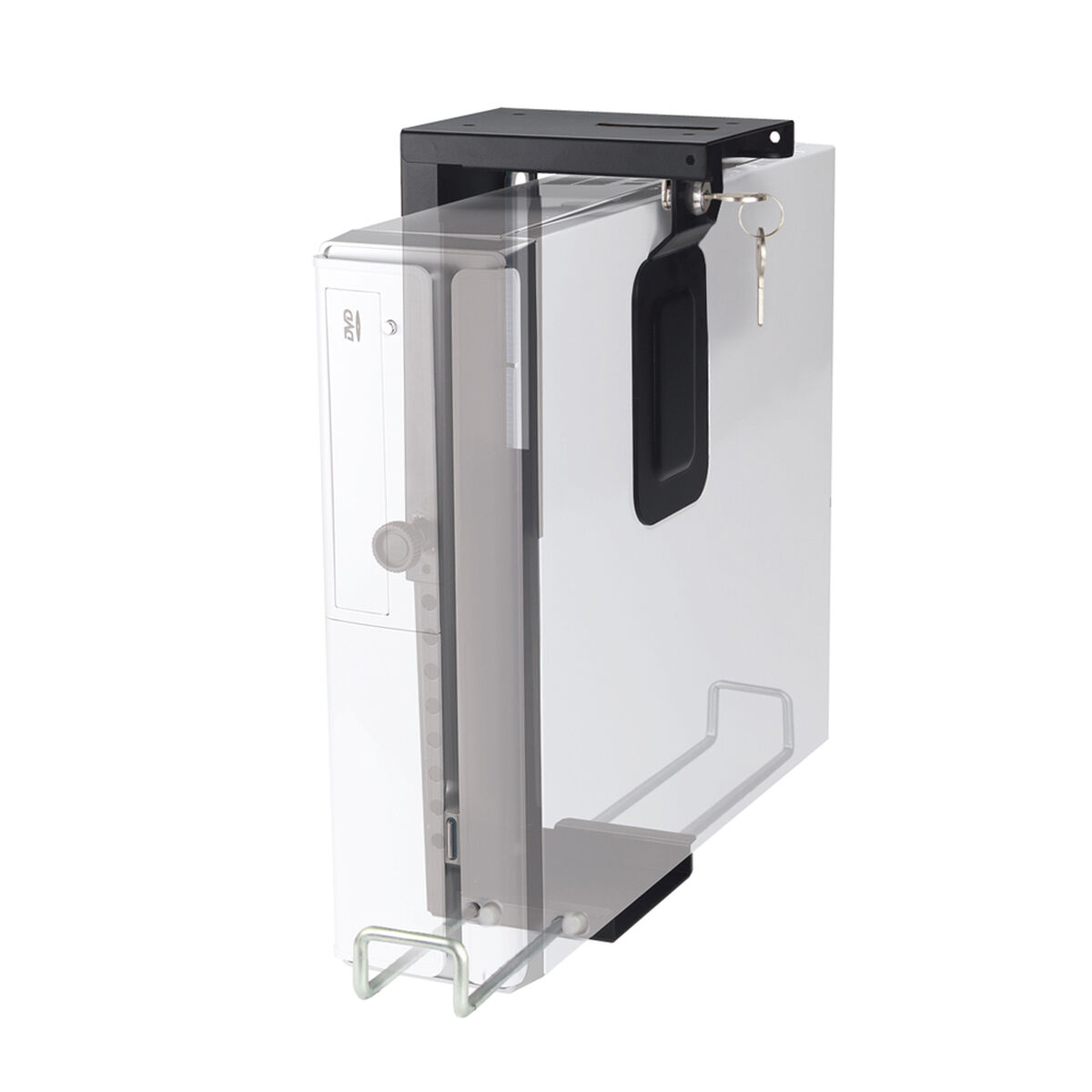 Afbeeldingen van Holder Neomounts CPU-D075BLACK/LK Black Steel