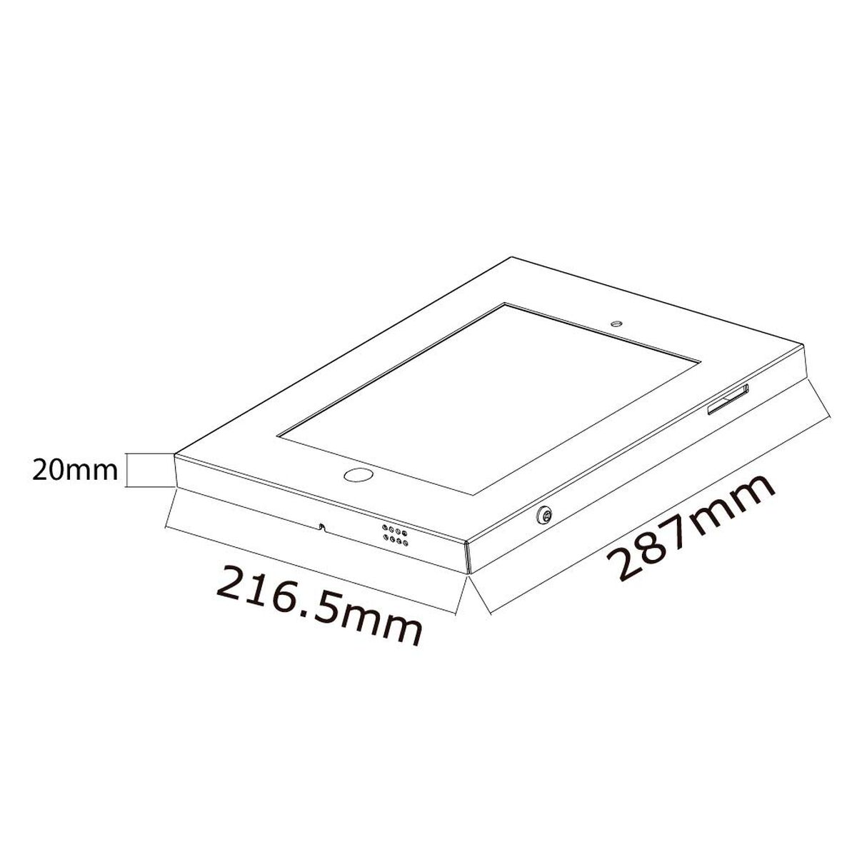 TV Mount Neomounts IPAD2N-UN20BLACK 10 kg