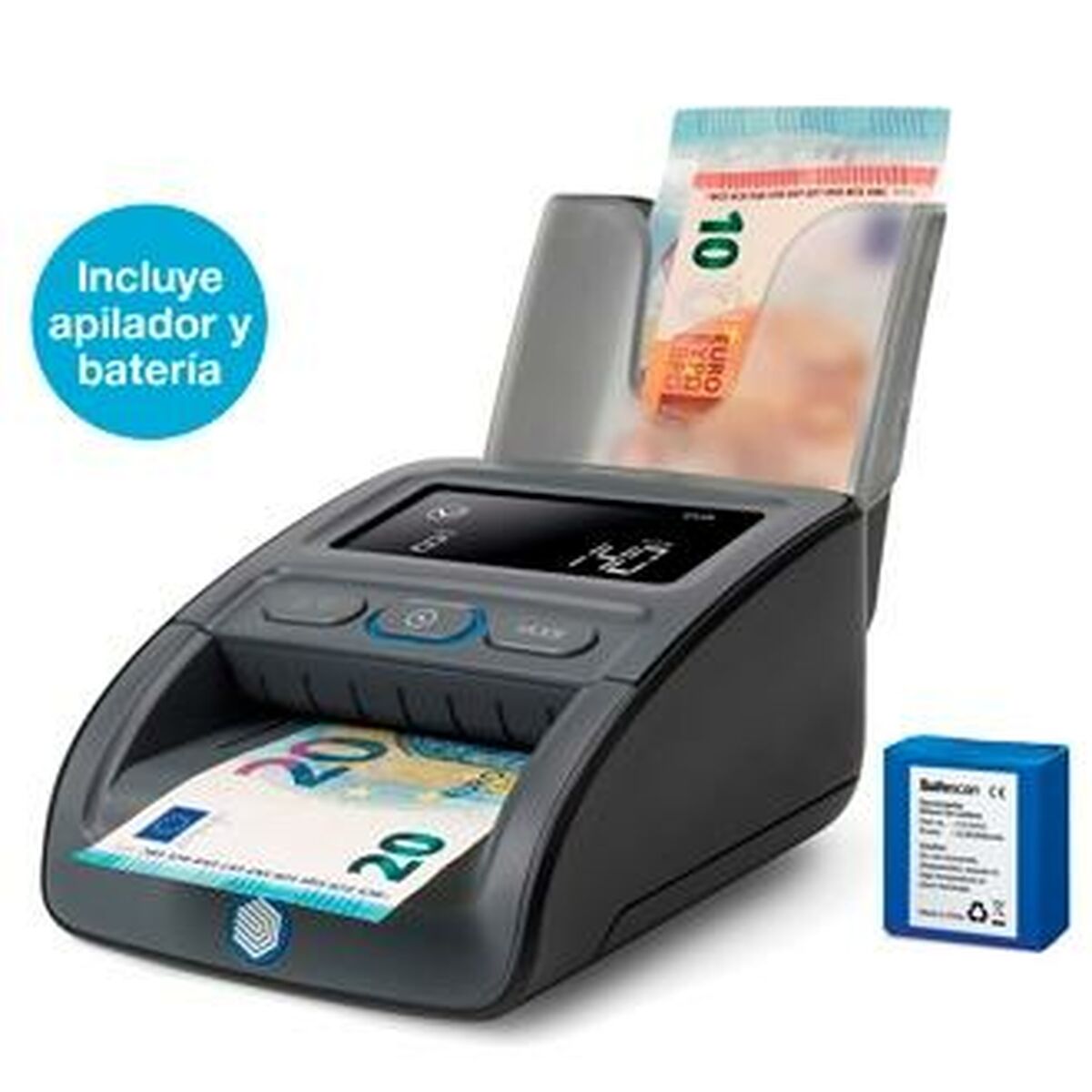 Afbeeldingen van Counterfeit Note Detector Safescan 155- S Black