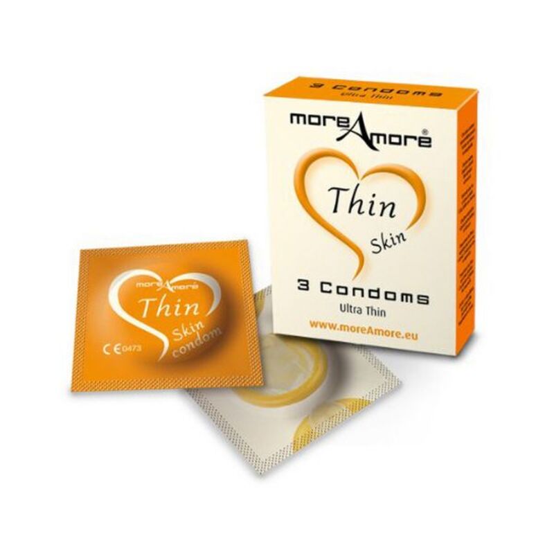 Thin Skin Condoms (3pcs) MoreAmore