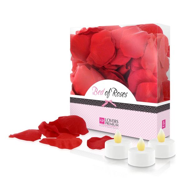 Lit de Roses Rouge LoversPremium (100 uds)