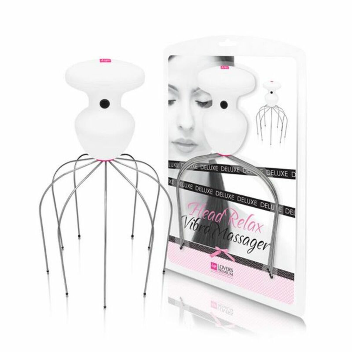Masseur Vibreur à Tête Relaxante Deluxe LoversPremium E22059