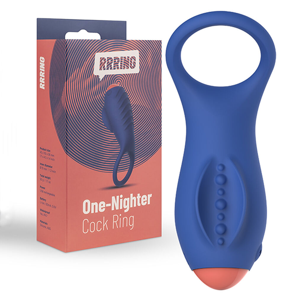 Cock Ring FeelzToys RRRING One Nighter Vibrator (31 mm)