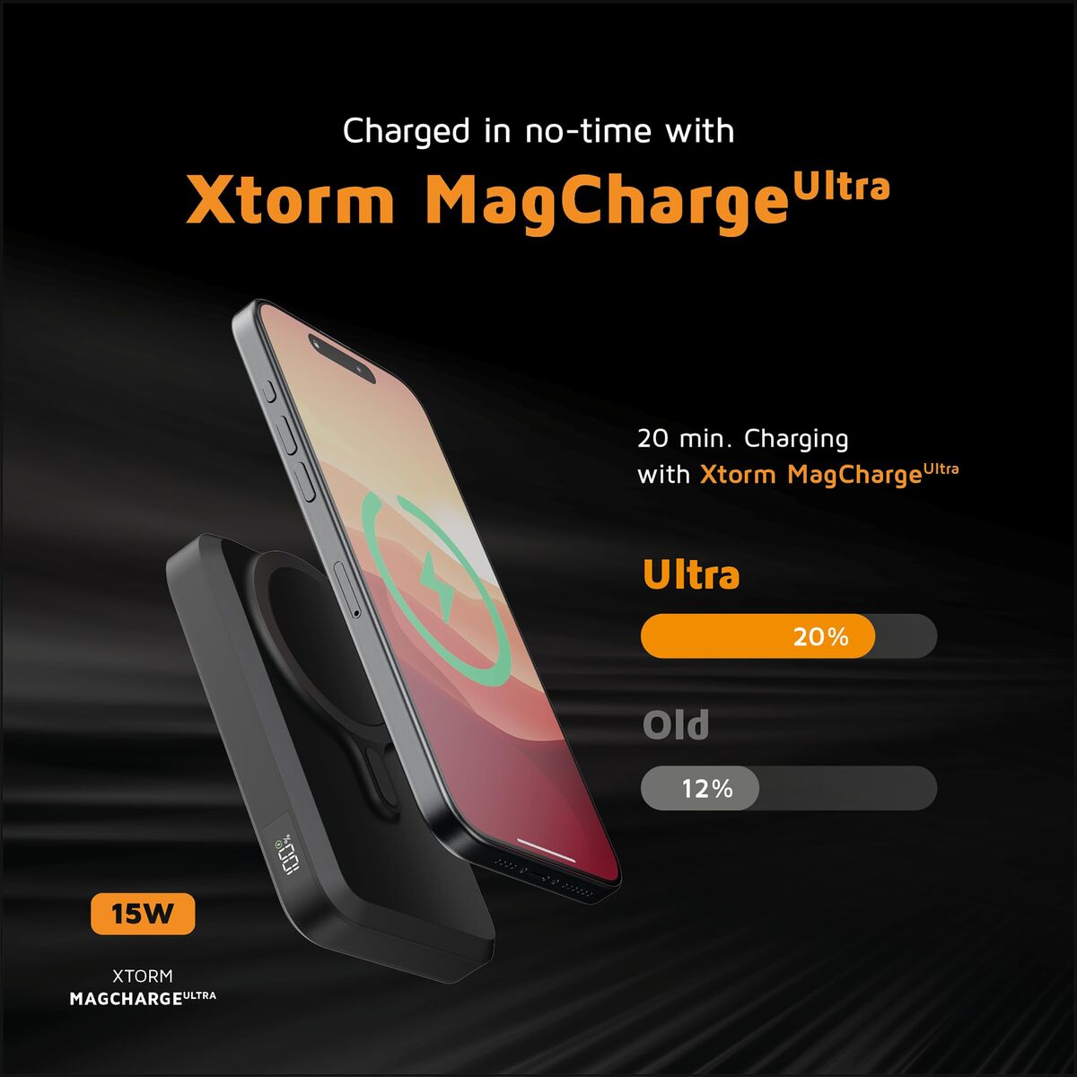Picture of Powerbank Xtorm FS5W101 Black 10000 mAh 38,5 WH