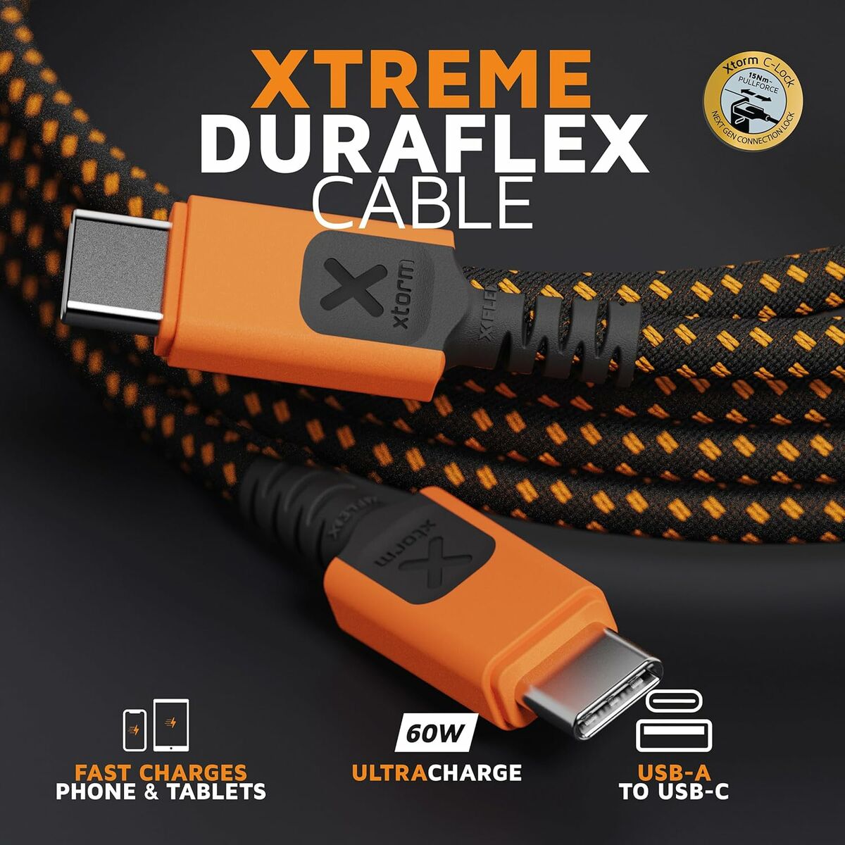 USB-kabel Xtorm CXX2003 Oranje
