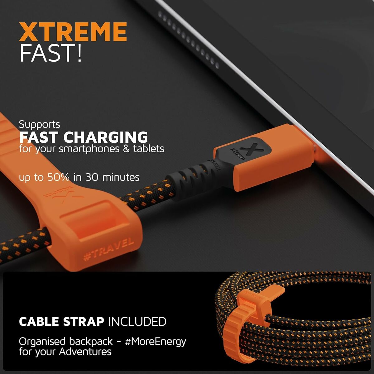 USB-kabel Xtorm CXX2003 Oranje