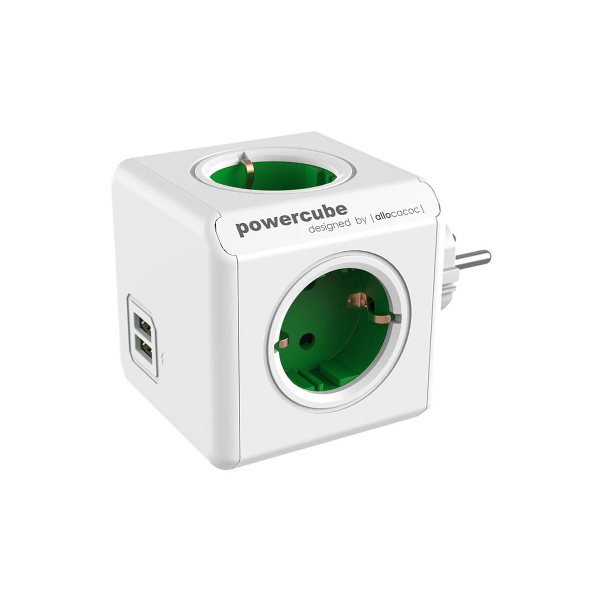Picture of Cube multiplugs Allocacoc Powercube Original 1202 USB 250 V 16 A