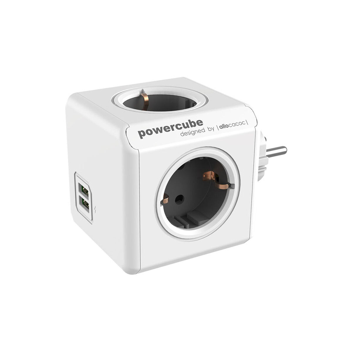 Picture of Cube multiplugs Allocacoc Powercube Original 1202 USB 250 V 16 A