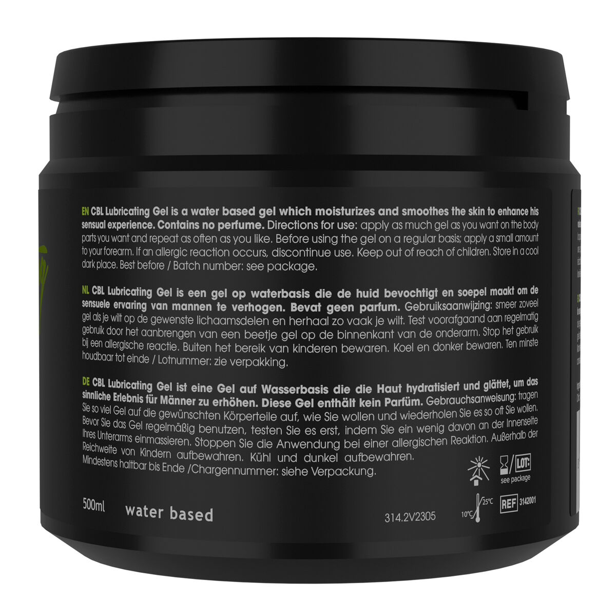 Lubrikační gel Lubricant Cobeco Fists 500 ml