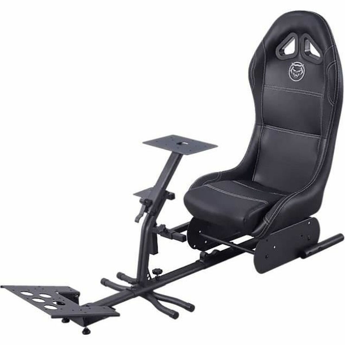 Racersæde Mobility Lab Qware Gaming Race Seat Sort 60 x 48 x 51 cm