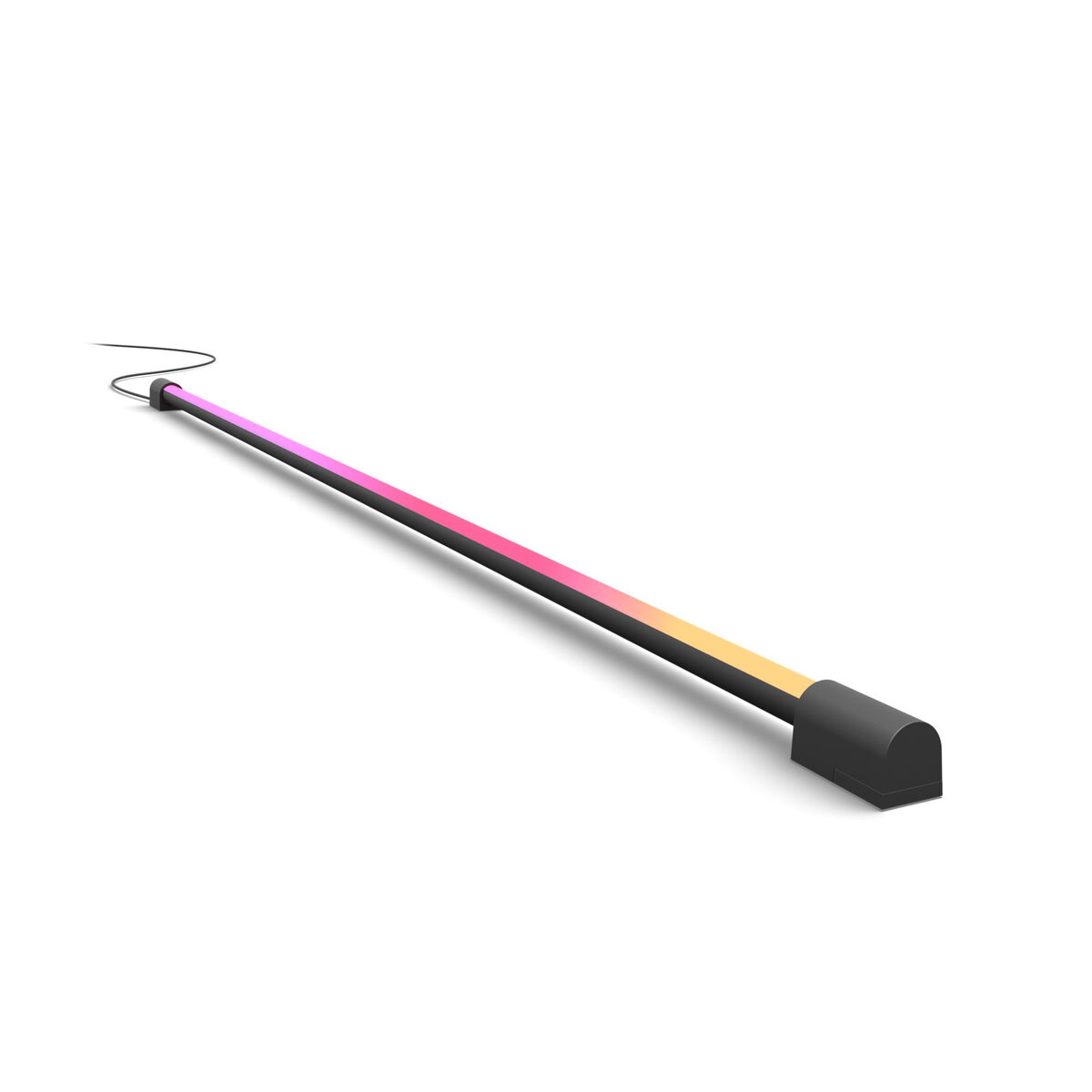 Lámpara de mesa Philips Tubo de luz Play gradient grande Negro Aluminio 240 V 100 - 240 V