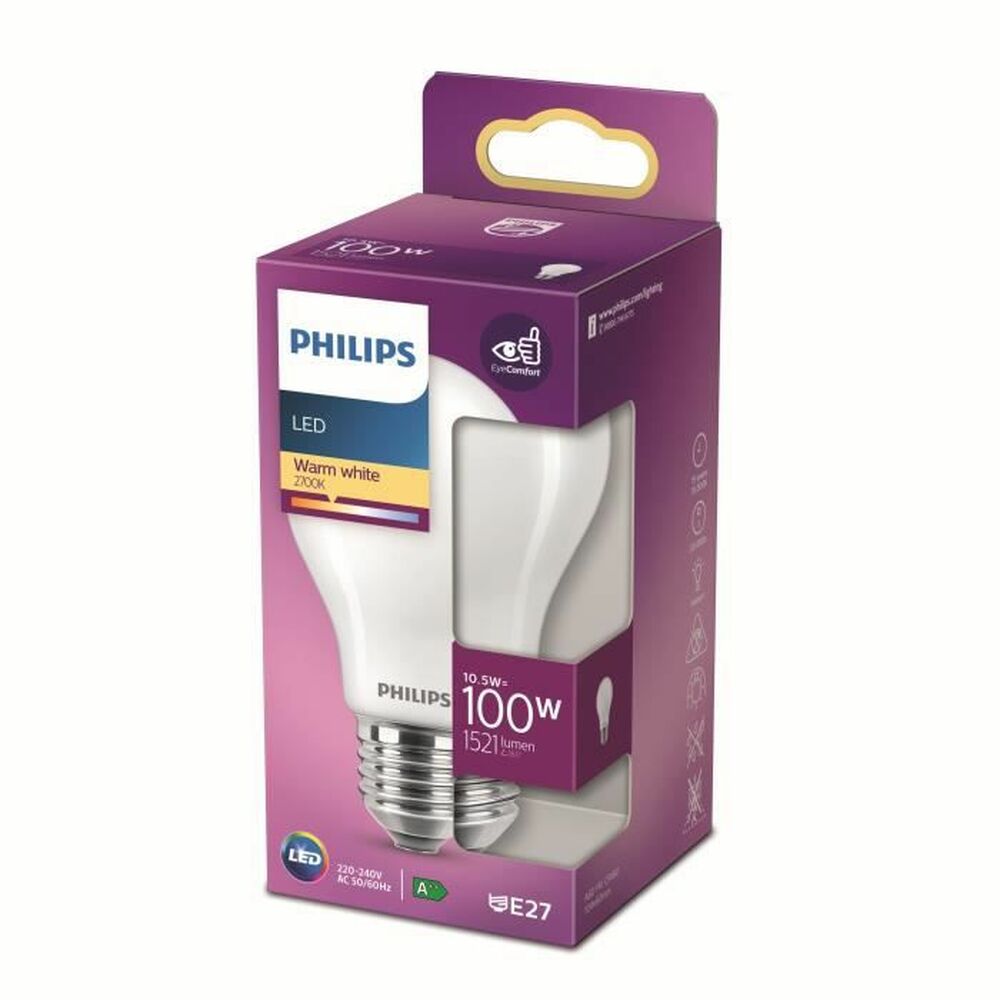 Ampoule Halogène Philips Blanc chaud 3000K LED