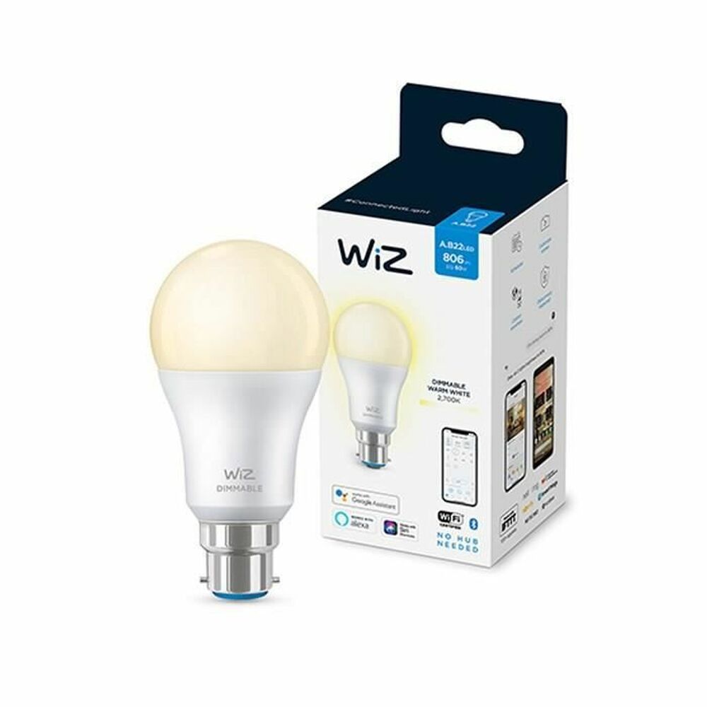 Lampe LED Wiz E27 F 60 W 806 lm Blanc (2700k) (2700 K)