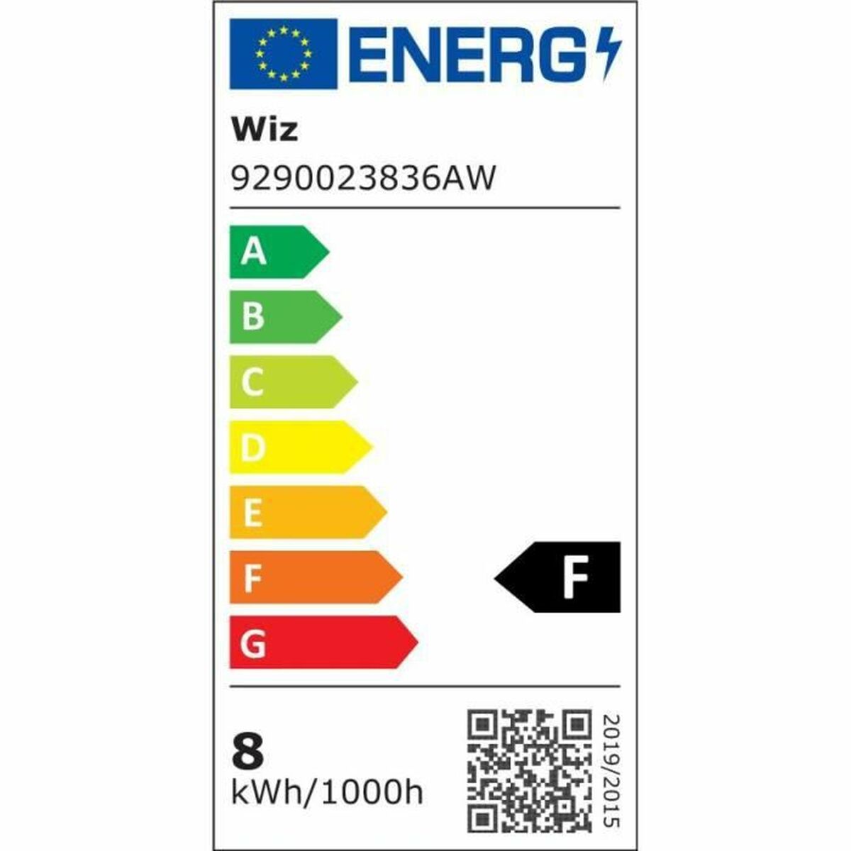 Ledlamp Wiz 929003601001 Wit F 60 W E27 806 lm