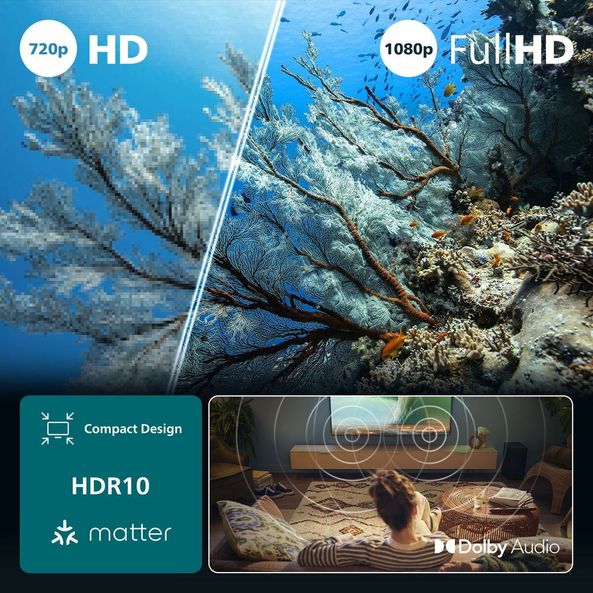Afbeeldingen van Smart TV Philips 40PFS6000/12 40" LED Full HD