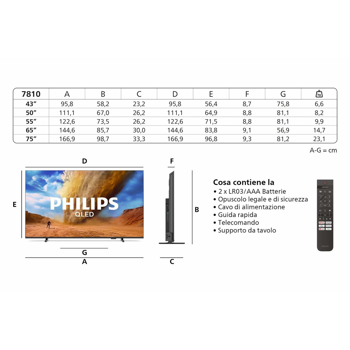 Afbeeldingen van Smart TV Philips 55PUS7810/12