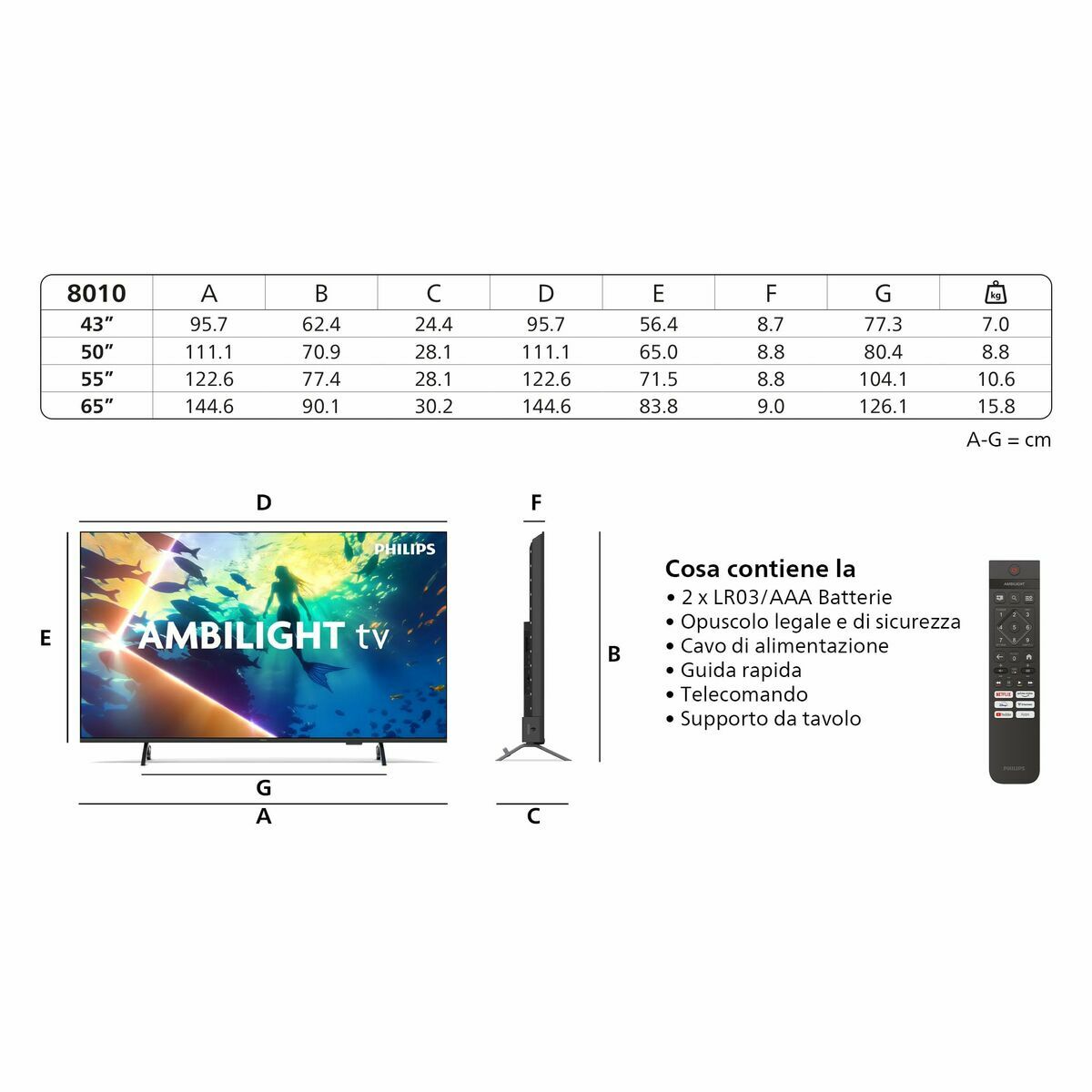 Afbeeldingen van Smart TV Philips 50PUS8010 4K Ultra HD 50" LED
