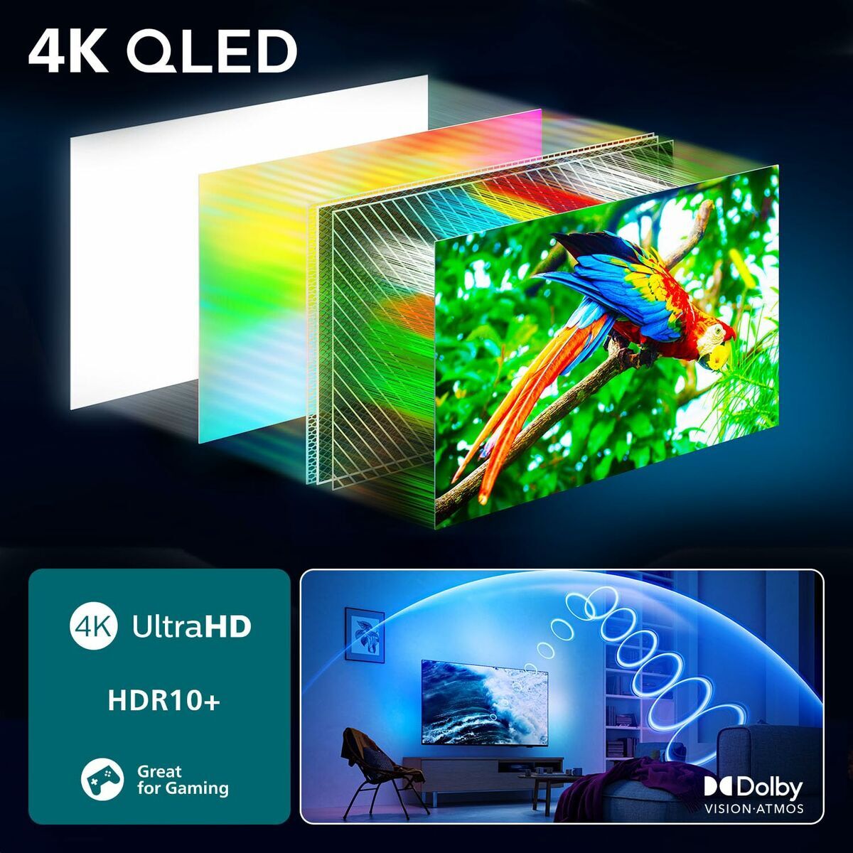 Smart TV Philips 65PUS9010 4K Ultra HD 65" LED