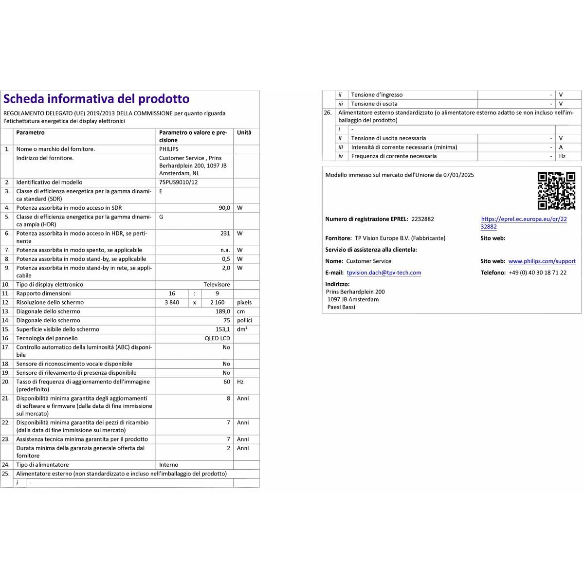 Afbeeldingen van Smart TV Philips 75PUS9010/12 4K Ultra HD 75" LED