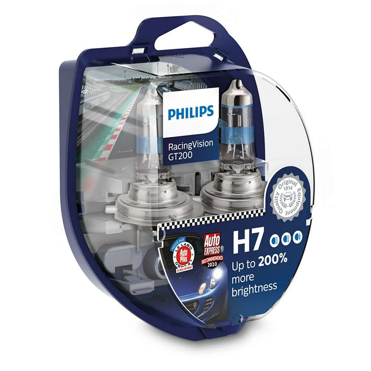 Ampoule pour voiture Philips 00577928 55 W PX26D 3500 K Ampoule Halogène Halogène H7 12 V (2 Unités)