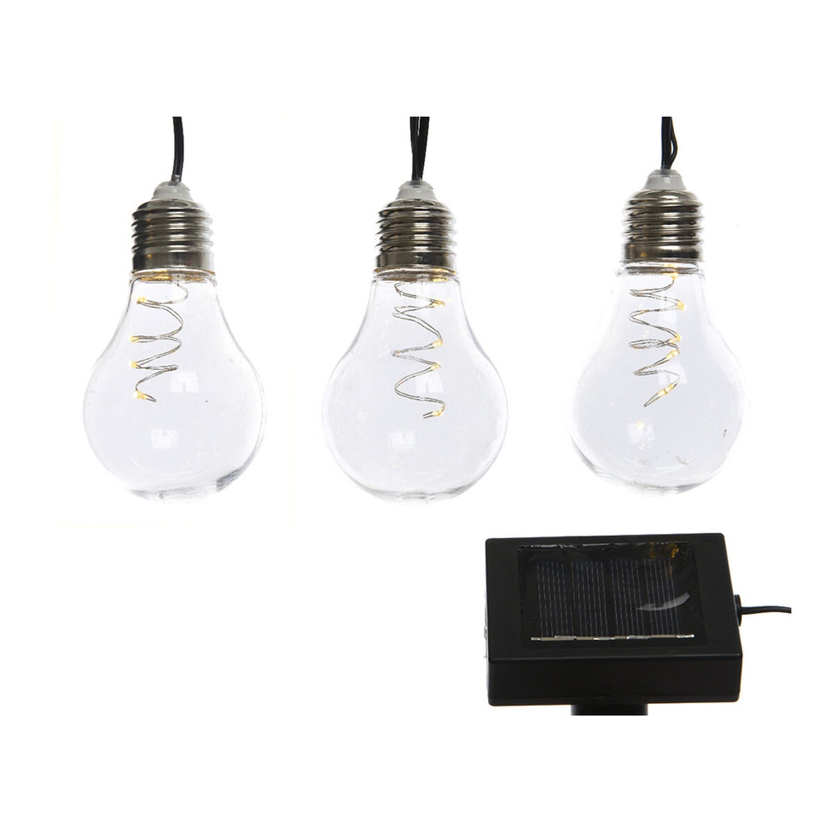 Wreath of LED Lights Lumineo Exterior Solar Light bulb (4,5 m)