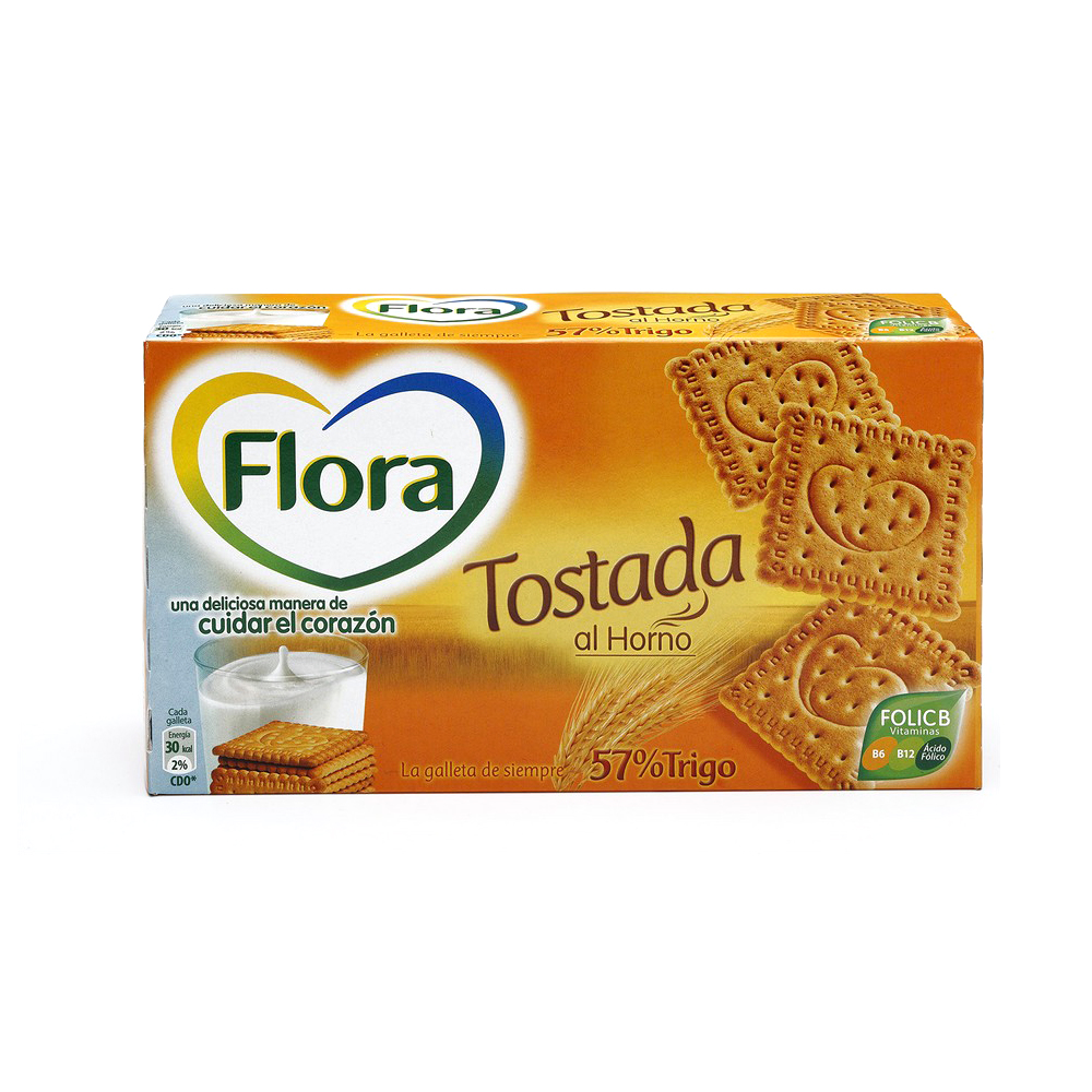 Biscuits Flora Dorada Toasts (450 g)