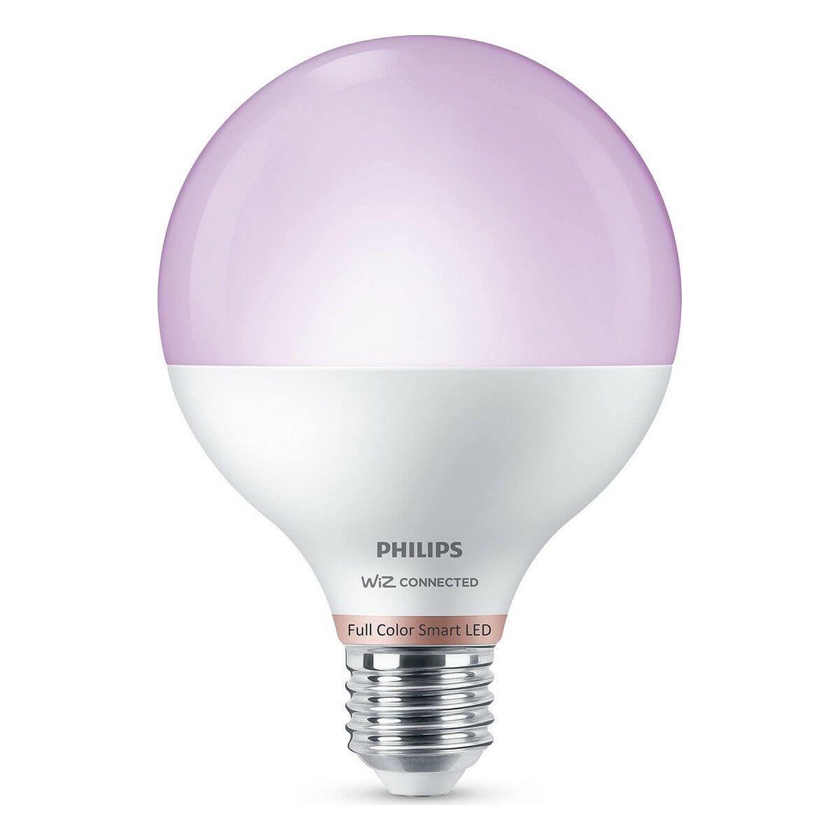 Lampe LED Philips Wiz G95 Smart E27 11 W 1055 lm