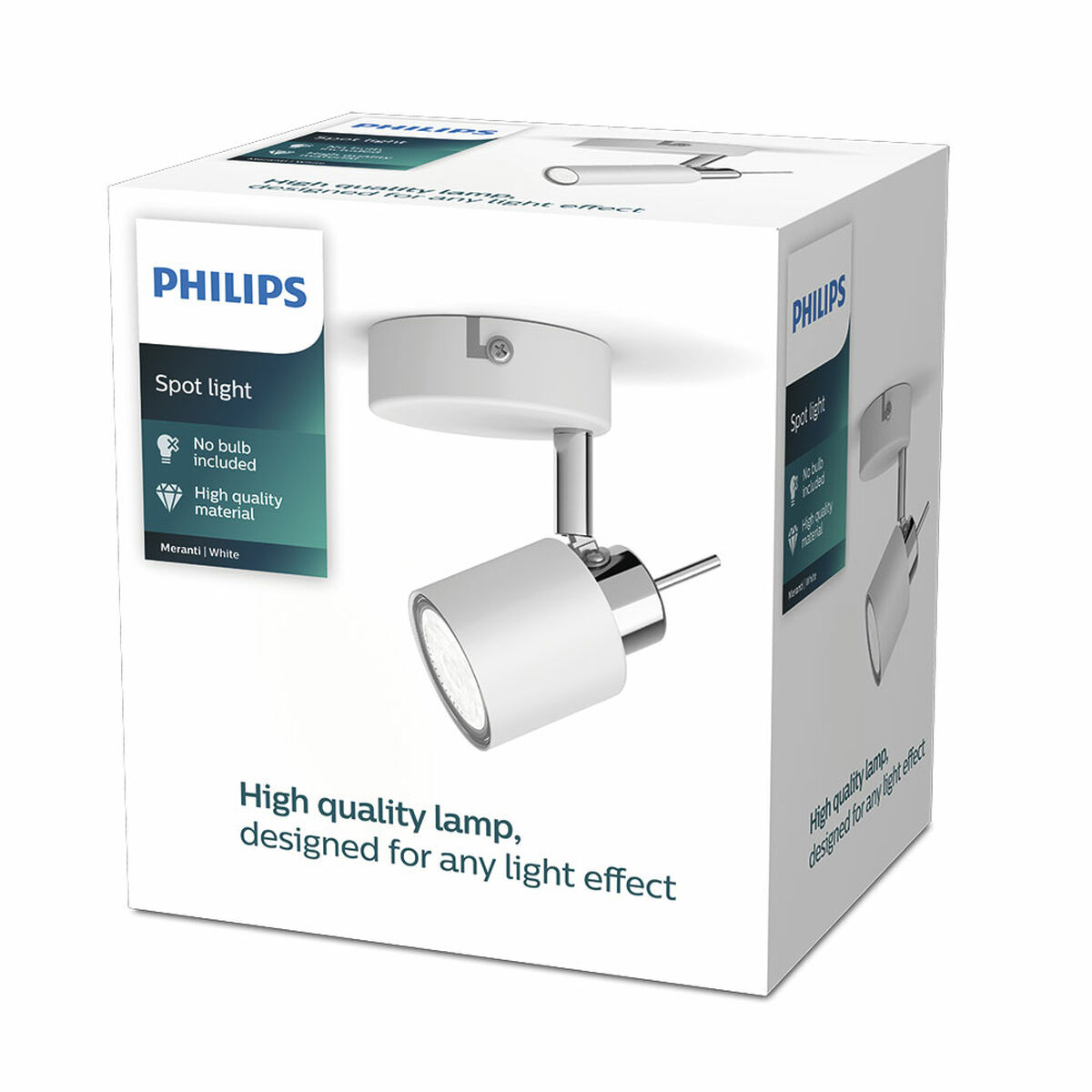 Image secondaire de Lumière Philips meranti Blanc GU10 8 x 15,5 x 8 cm
