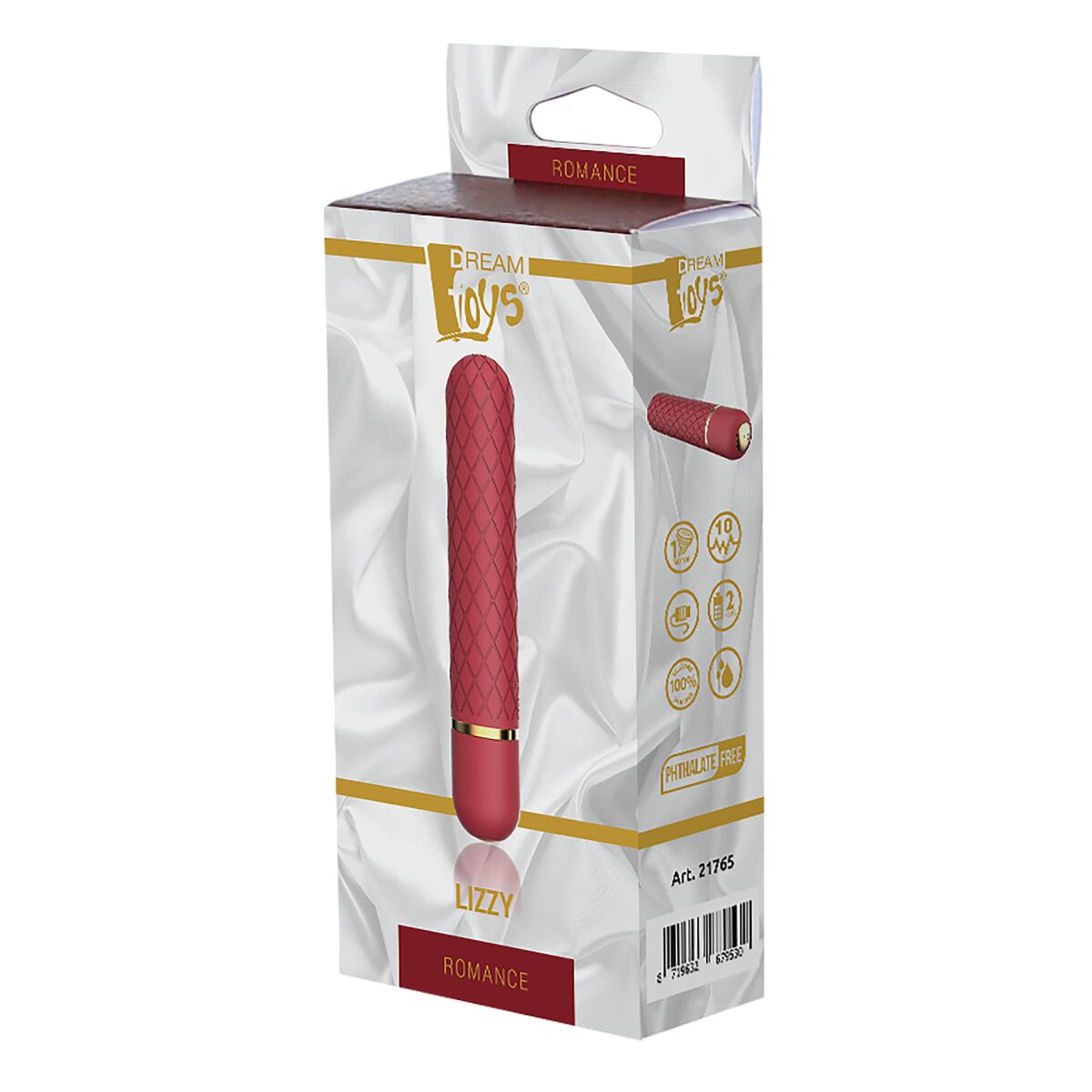 Minivibrátory Dream Toys Romance Červený