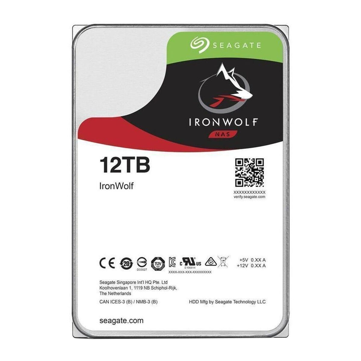 Bild von Hard Drive Seagate ST12000VN0008 3,5" 12 TB